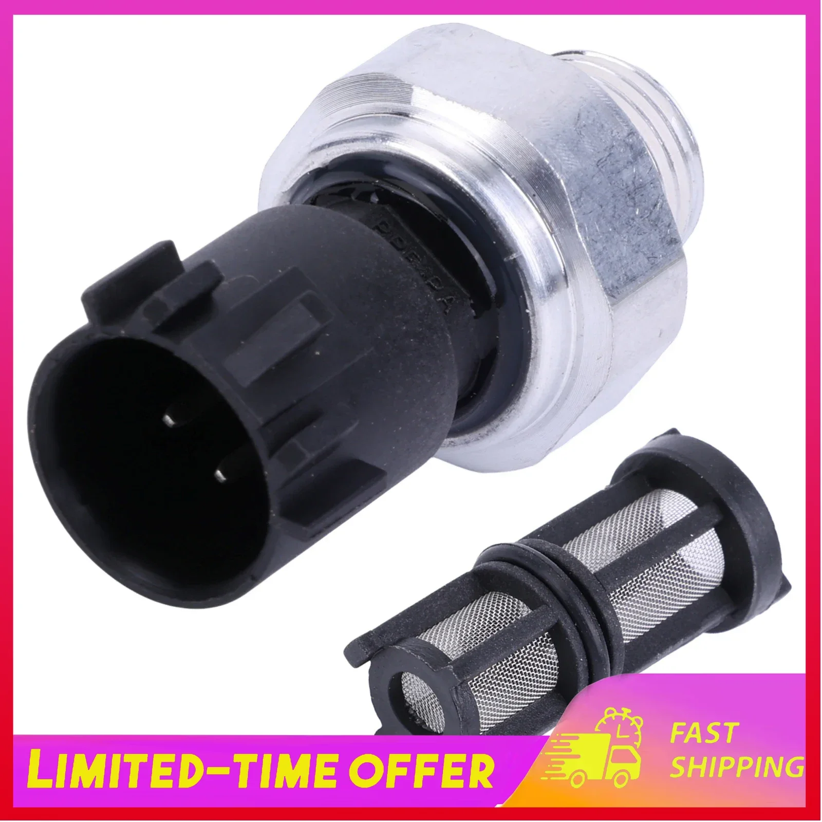 

Engine Fuel Oil Pressure Sensor with Filter Compatible for Colorado 5.3L 2009-2012 12673134 Automobiles Parts Accessories