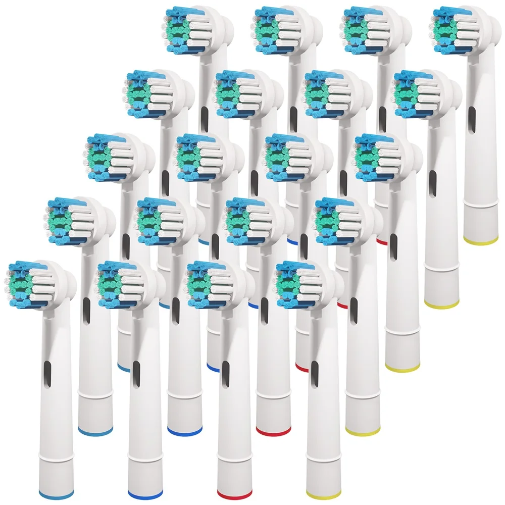 Compatibel met Oral B elektrische tandenborstel opzetborstels, professionele borstelkopvervangingen voor Pro 1000, 100, 1500