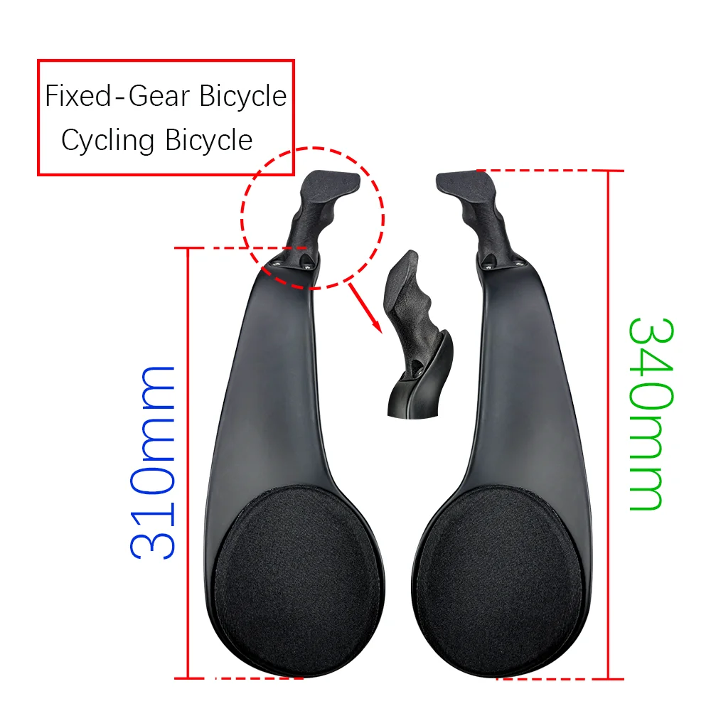 BALUGOE Carbon Fietssteun TT Stuur Fietshandvat Verlenging, Triathlon Tijdrit, Fietsonderdelen Elektronische transmissie