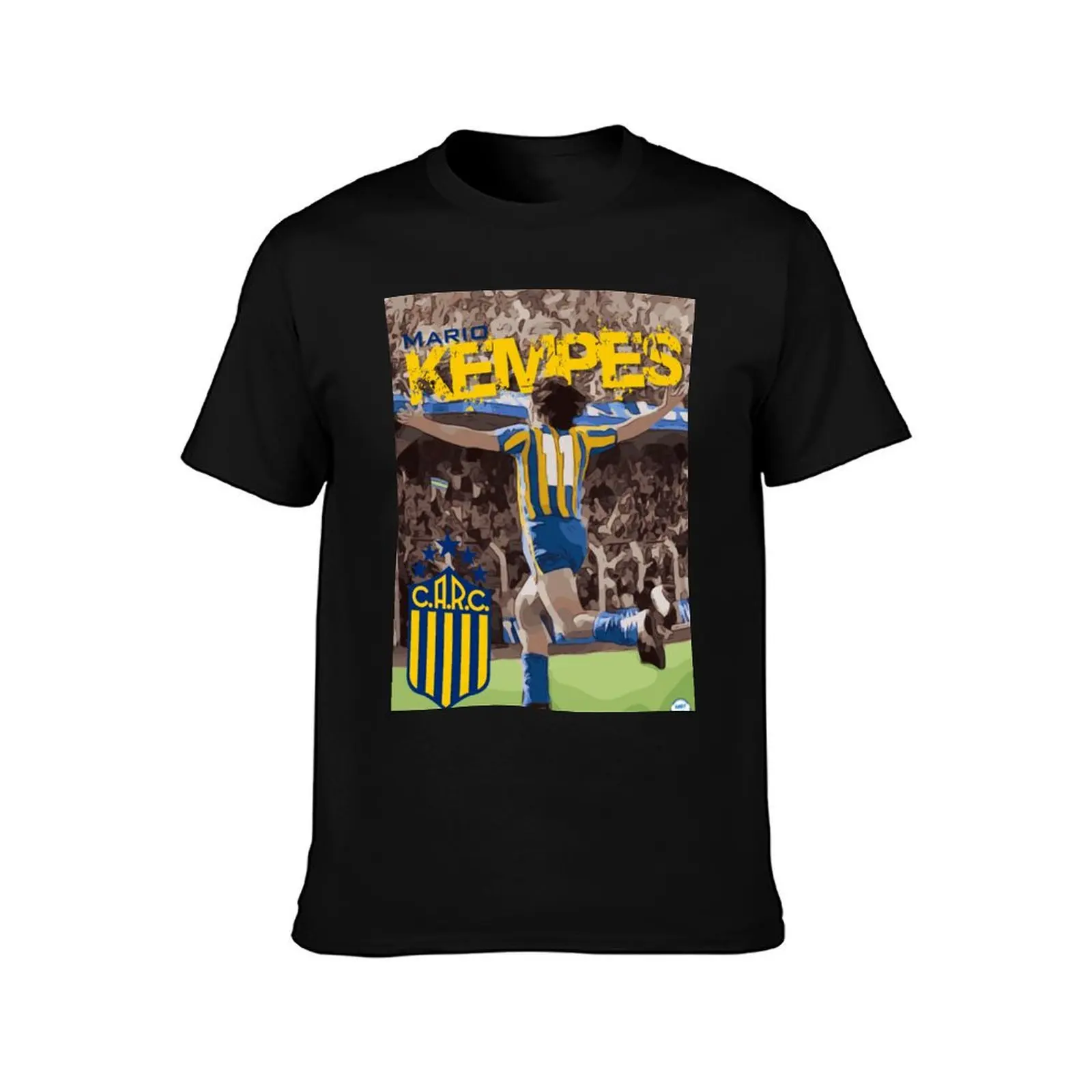 Mario Kempes Rosario Central T-Shirt boys animal print plus size clothes custom t shirt workout shirts for men