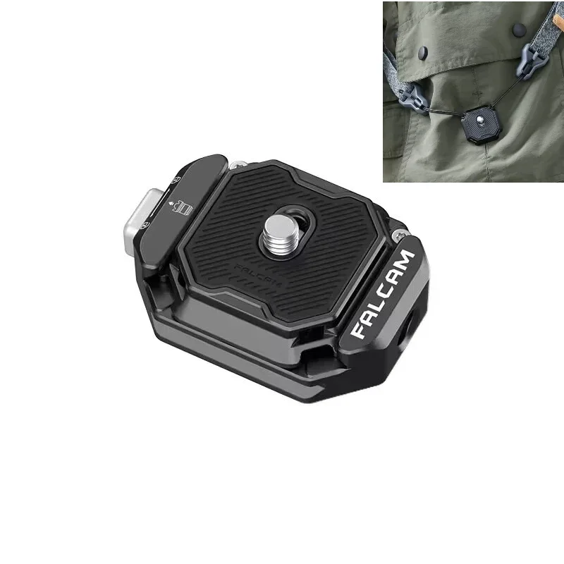 لوحة نظام الإفراج السريع متعددة الفتحات Falcam F38، محول التبديل السريع Arca Swiss، 1/4 بوصة، 3/8 بوصة، كاميرا DSLR العالمية Gimbal #2