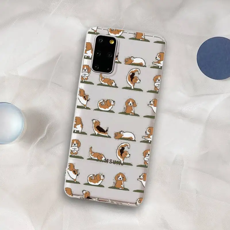 Beagle Dog Phone Case For Samsung S 20 21 22 23 for Redmi Note7 8 9 10 for Huawei P20 30 40 Clear Case