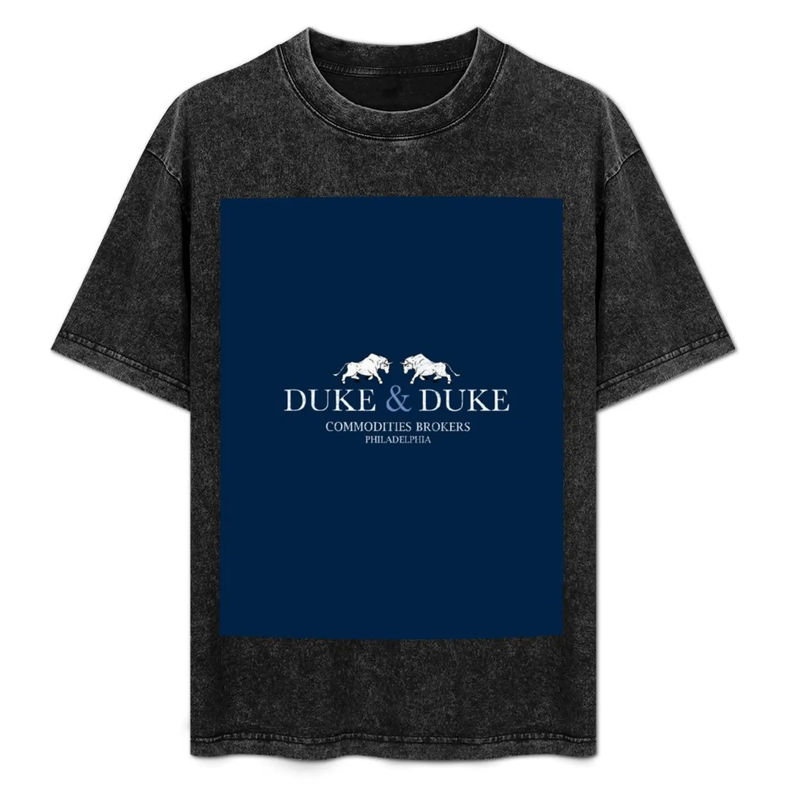 

DUKE & DUKE Commodities Brokers - vintage logo T-Shirt aesthetic clothes tops funny t shirts for men