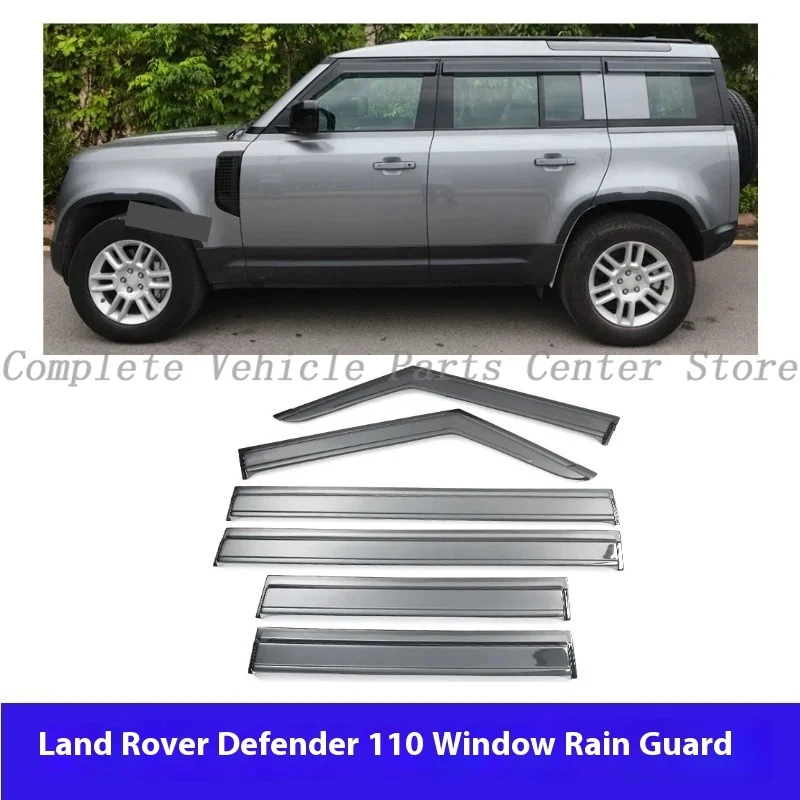 

High Quality Rain Guards For Land Rover Defender 110 6pcs Car Window Visors Custom Fit Accessories