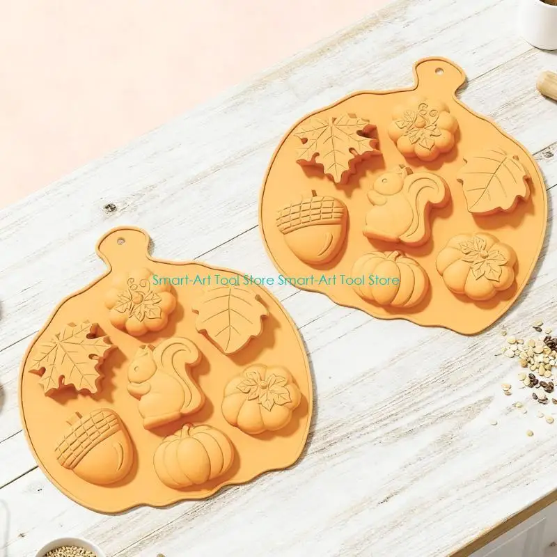 E1PB Oven Safe Silicone Baking Molds Easy Release Cake Pan Heat Resistant Bakewares