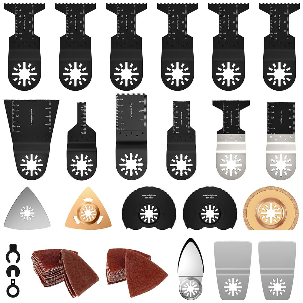 

113/38 шт., Осциллирующие лезвия для пилы