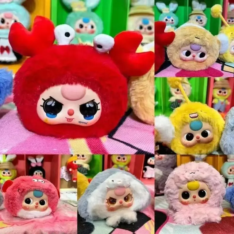 

Baby Three years old Romantic Ocean Series Blind Box Toys Kawaii Plush Blind Box Toy Doll Gift Ornament Toy Girls Desktop Decor