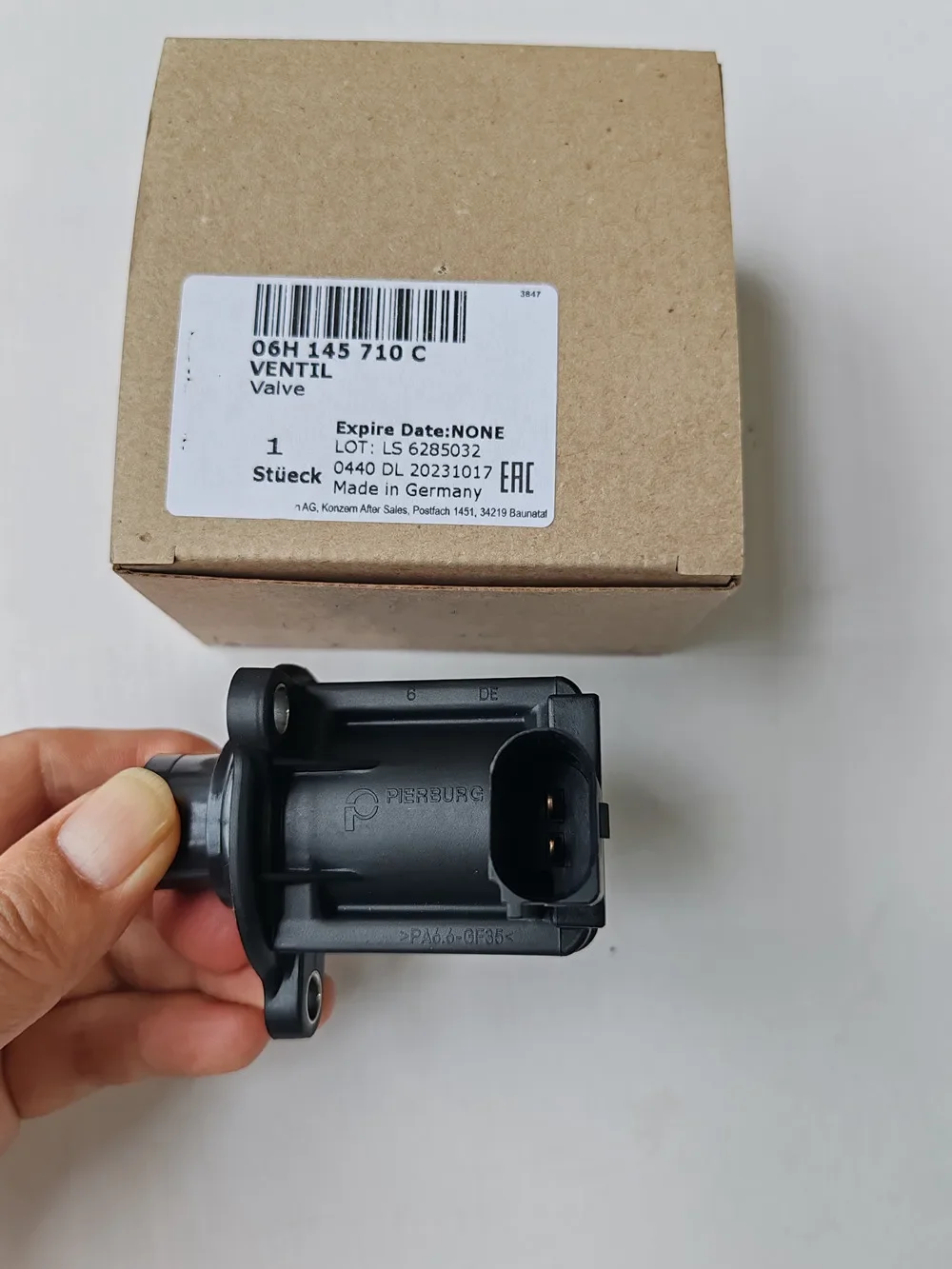 

Новый OEM 06H145710 перепускной клапан турбокомпрессора 06H145710C для Audi A3 VW GTI Eos CC Passat Beetle 06H145710