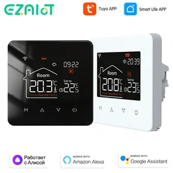 Tuya Smart Home termostato acqua elettrico riscaldamento a pavimento caldaia a Gas WiFi temperatura telecomando con Google Alexa