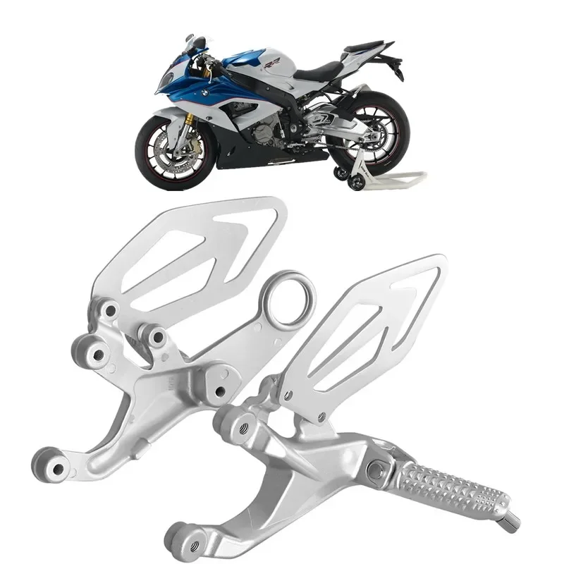 

For BMW S1000RR S 1000 RR 2015-2017 2016 Motorcycle Acsessories Front Driver Powder Foot Pegs Footrest Bracket Kit