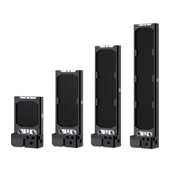 Granzon Integrated AIO Pump Radiator Combo 30mm Thickness Copper Computer Water Coolant Heatsink GZMN 120/240/360/480mm