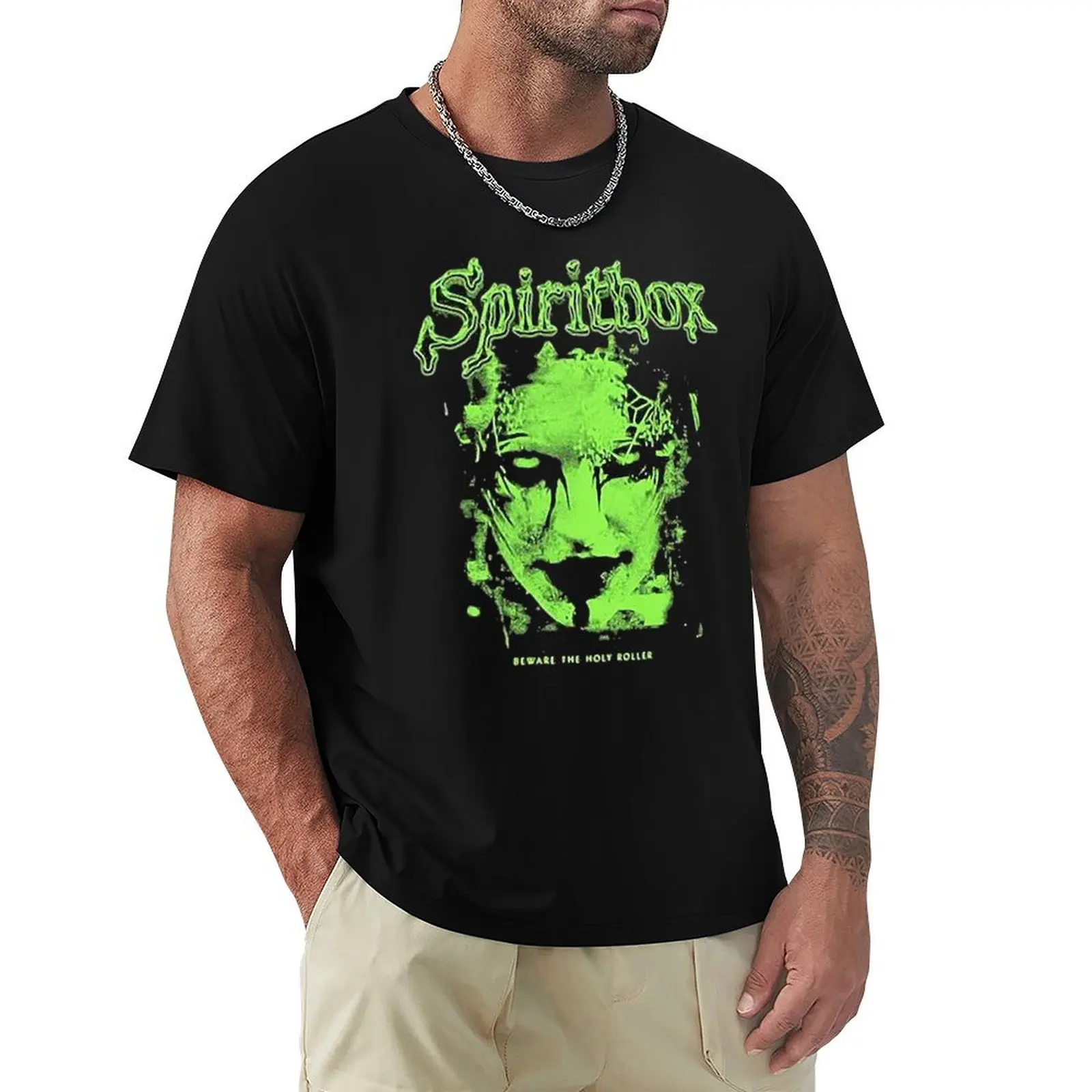 new bess spiritbox T-Shirt Breathable Gym Short Sleeve T-Shirt