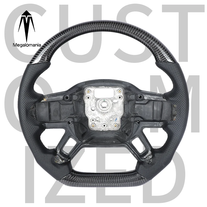 Fit For Land Rover Defender Discovery Freelander Land Rover Range Rover Discovery 4 Vogue L405 Carbon Fiber Steering Wheel
