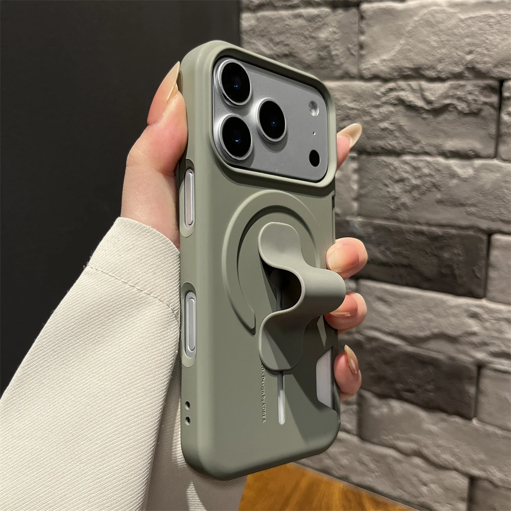 Luxury Candy Color Wallet For Magsafe Matte Case for iPhone 17 16 15 14 13 Pro Max Magnetic Wireless Charging Frameless Cover