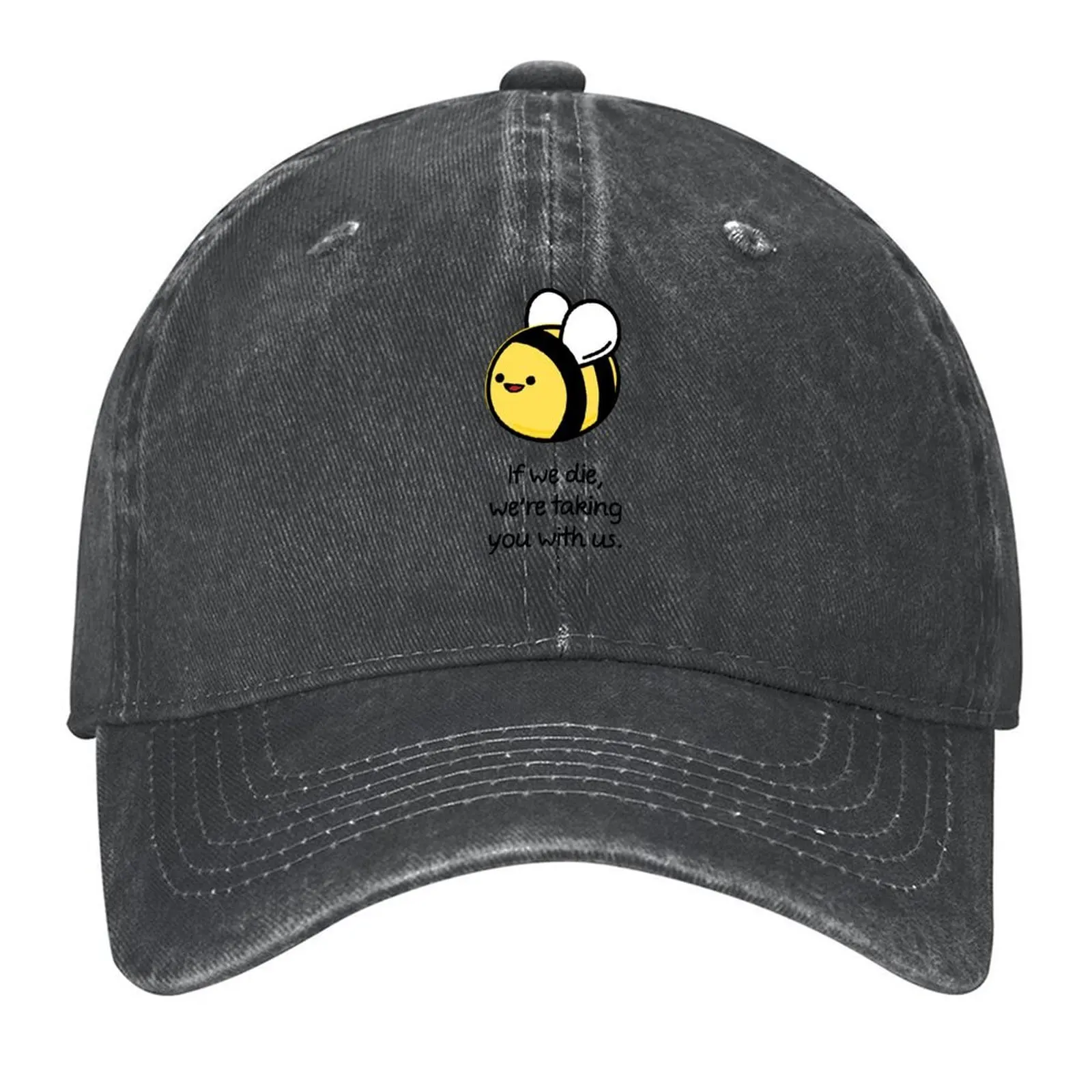 

Save the bees Baseball Cap Designer Hat Golf Hat Man Kids Hat beach Girl Men's