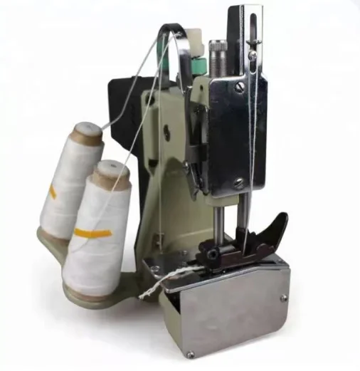 

Industrial Portable Electric Bag Stitching Closer Seal Double Needle Double Thread Sewing Machine
