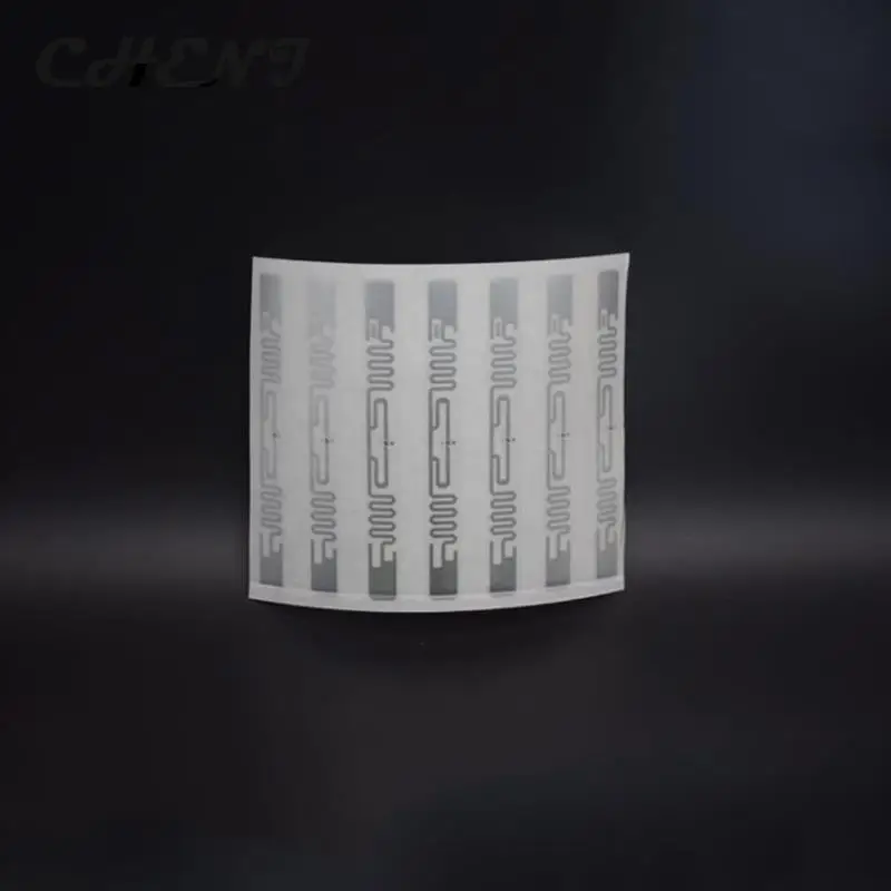 10 teile/los Langstrecken-RFID-UHF-Tag-Aufkleber Wet Inlay 860-960MHz Alien U7 Epc