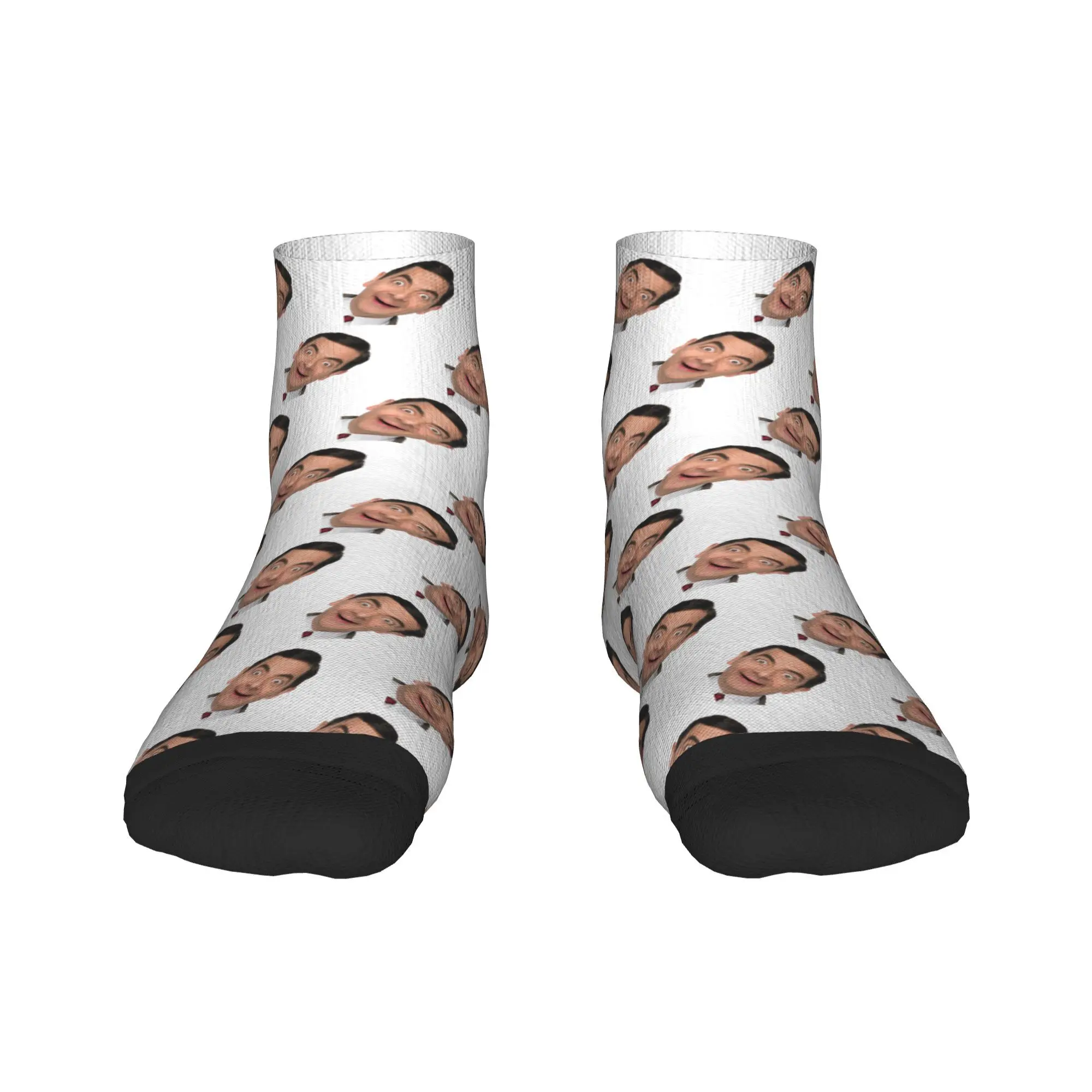 

Носки Mr. Bean, впитывающие пот чулки в стиле Харадзюку, всесезонные носки, аксессуары для мужчин и женщин, подарок на день рождения