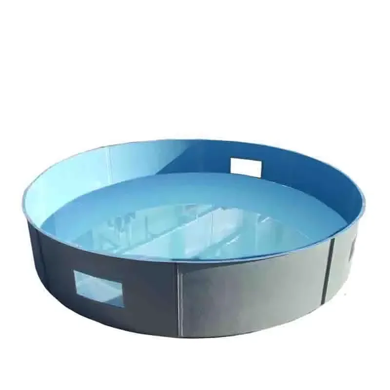 High Standards Large FRP Fiberglass Fish Tank 1300-Gallon for Aquaculture Use with 20-Year Warranty High Strength Customized