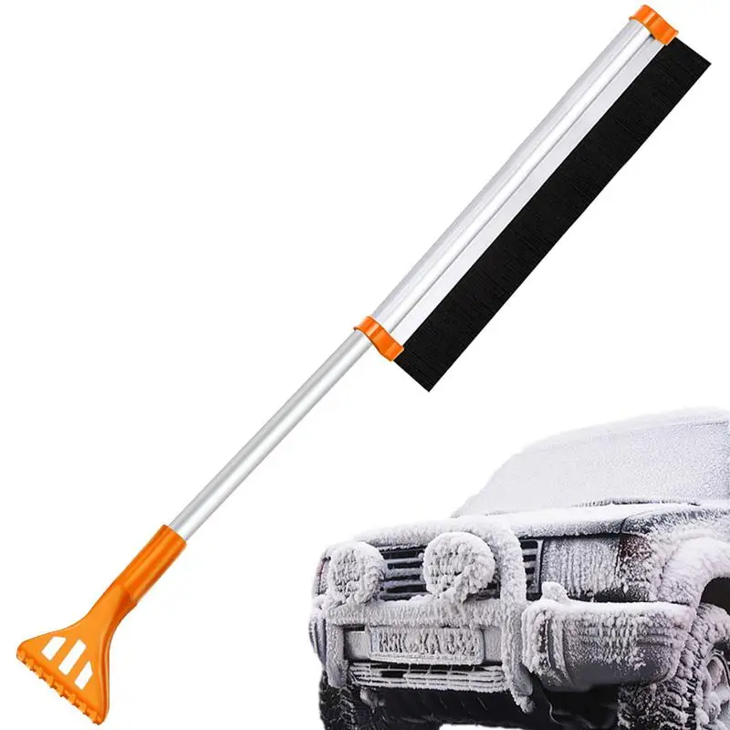 

Snow Shovel Kit 3 In 1 Removal Scraper Brush Portable Multifunctional Car Snow Plough Shovel Kit For Snow Removal Backyard Truck