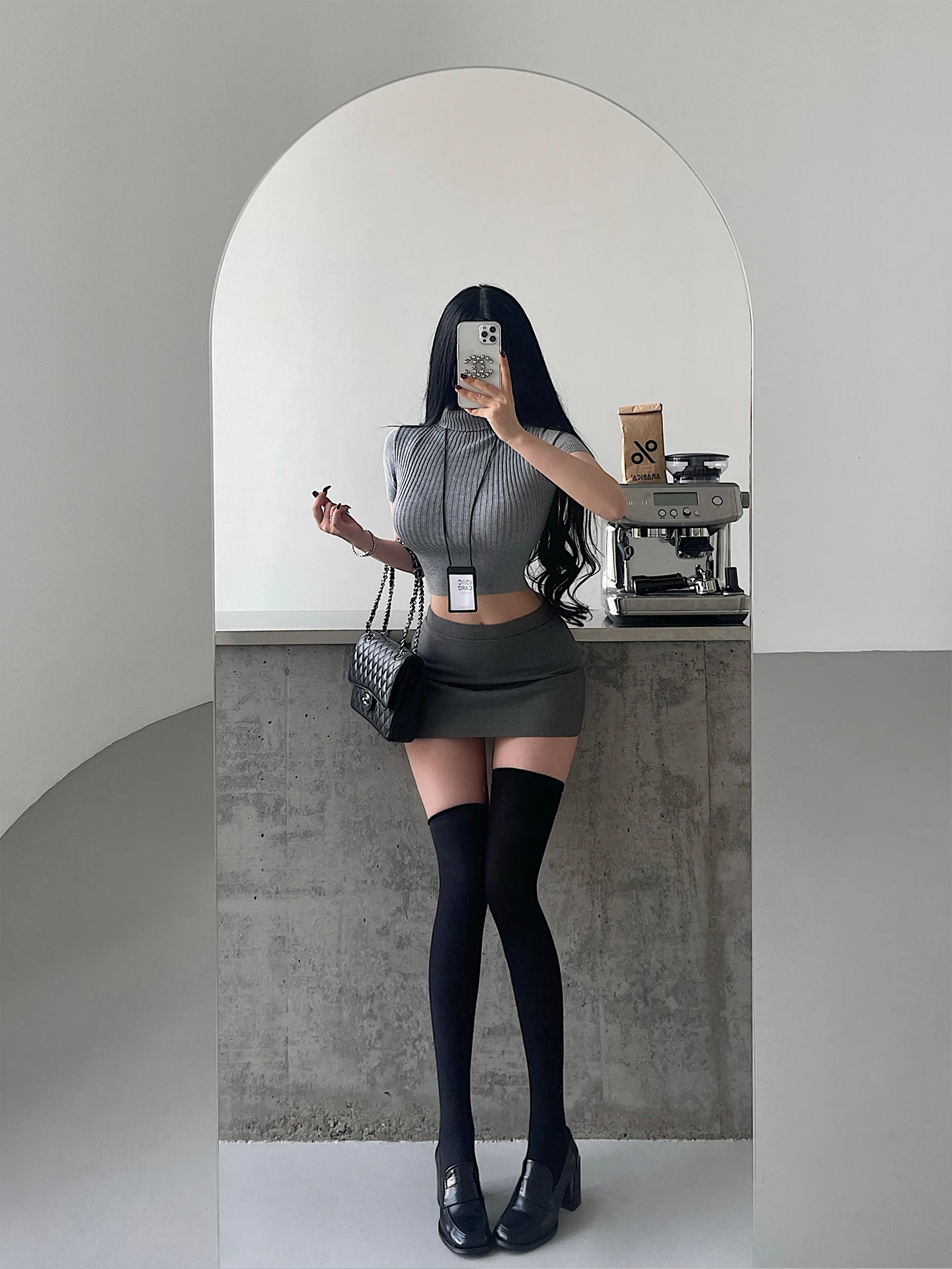 Low-Waist Pure Desirable Sexy Safety Pants Women's City Commute Daily Short Skirt Tight Fit Style Urban Fashion Sensual Style