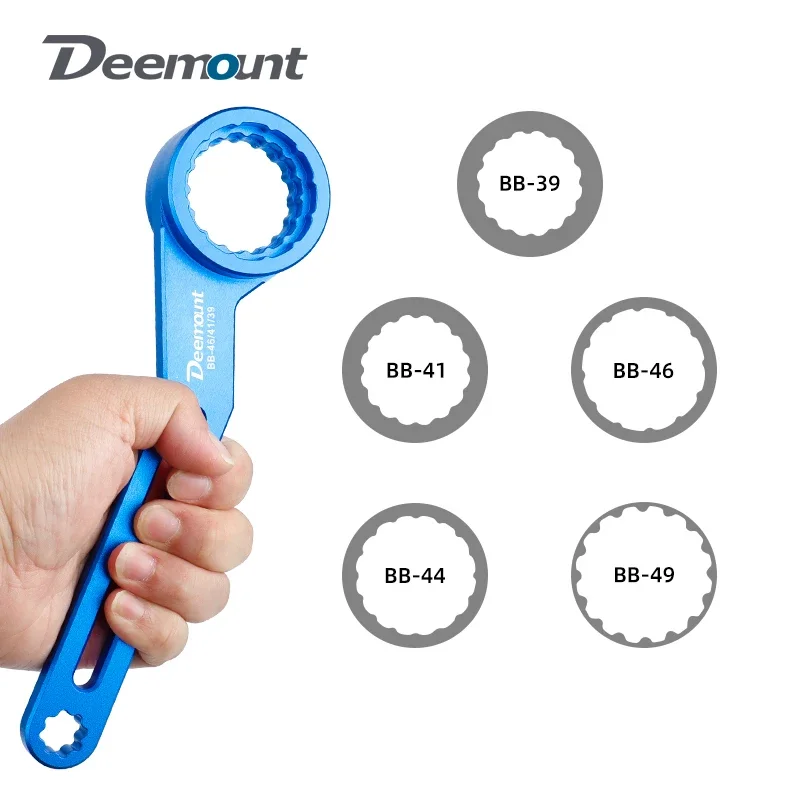 6 in 1 Bicycle Bottom Bracket Extractor Tool for Hollowtech Sram DUB Suppe Light BB External Bearing Cup Removal Install Wrench