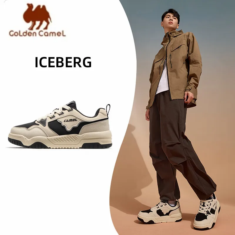 

GOLDEN CAMEL Sports Skateboarding Shoes Men and Women Sneakers Casual Running Shoes for Men Trend Fashion Non-slip Comfortable