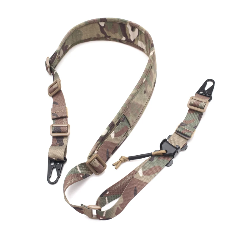 

Ferro Slingster Tactical Rifle Sling Quickly Adjustable 2 & 1 Point Padded Strap Shooting Hunting Airsoft Shotgun Accessories