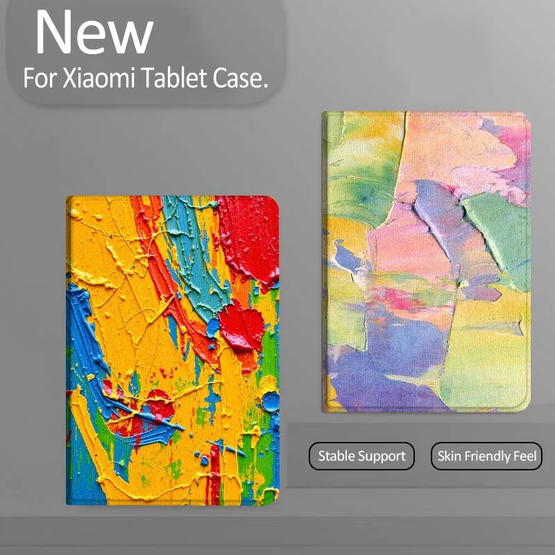 

Colorful Abstract Painting Gift Tablet Case For Xiaomi Redmi Mini Pad SE K 2 4 5 6 7 8 2023 2025 11 8.8 11.2 10.1 Pro