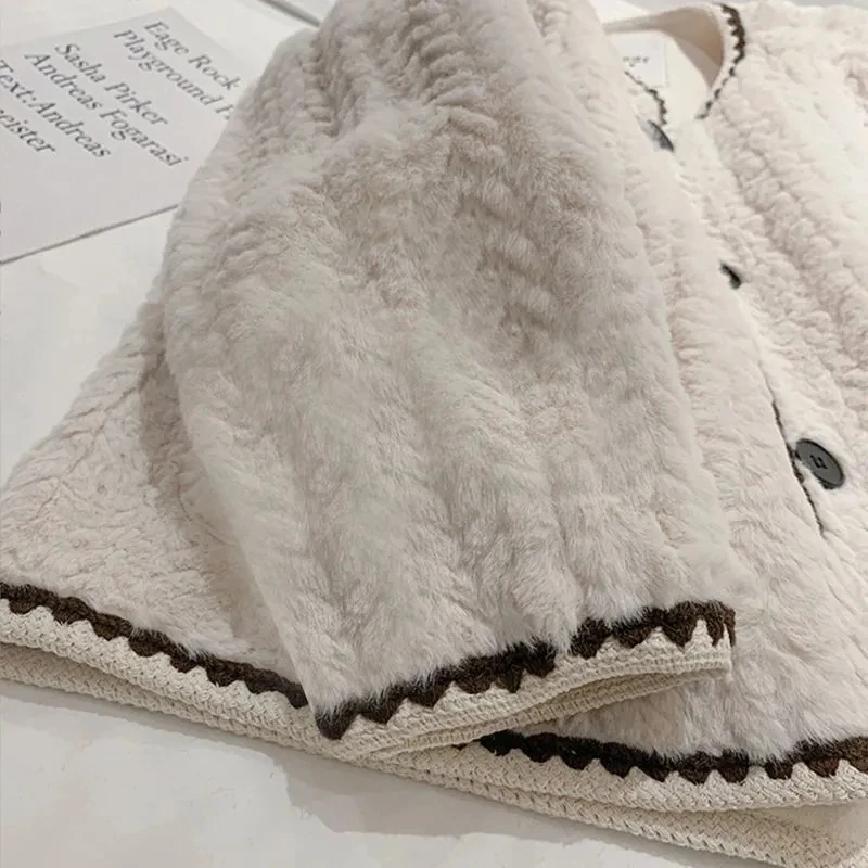 Cappotto di pelliccia di visone di nuova moda Cappotto di pelliccia da donna Cappotto da donna Autunno e inverno nuova pelliccia corta da donna Vento Chaebol Figlia