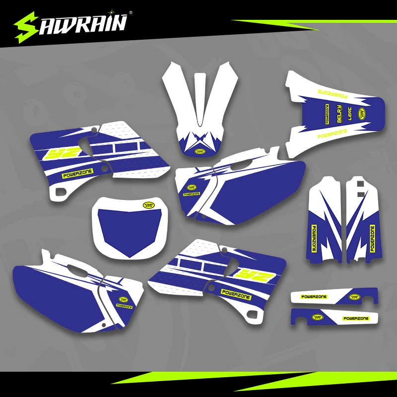

Sawrain Motorcycle Graphics Backgrounds Decal Stickers Kits for YAMAHA 98-02 YZF250 400 426 01