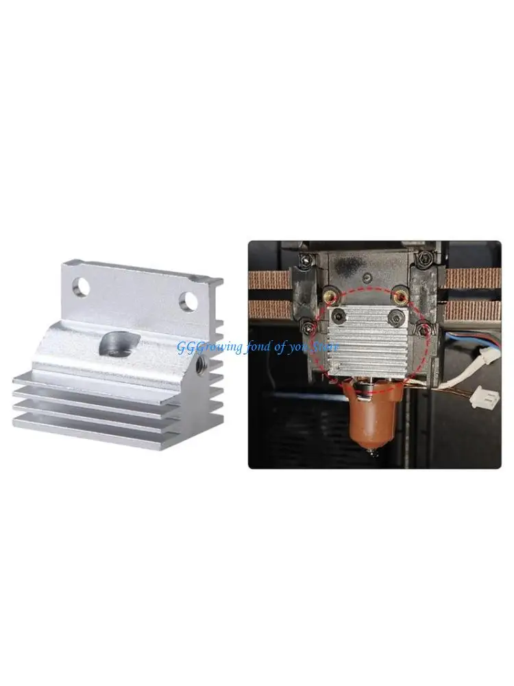 

H9EB укрепляет металлическую радиатор для эффективной -печати, подходящей для K1, K1C,