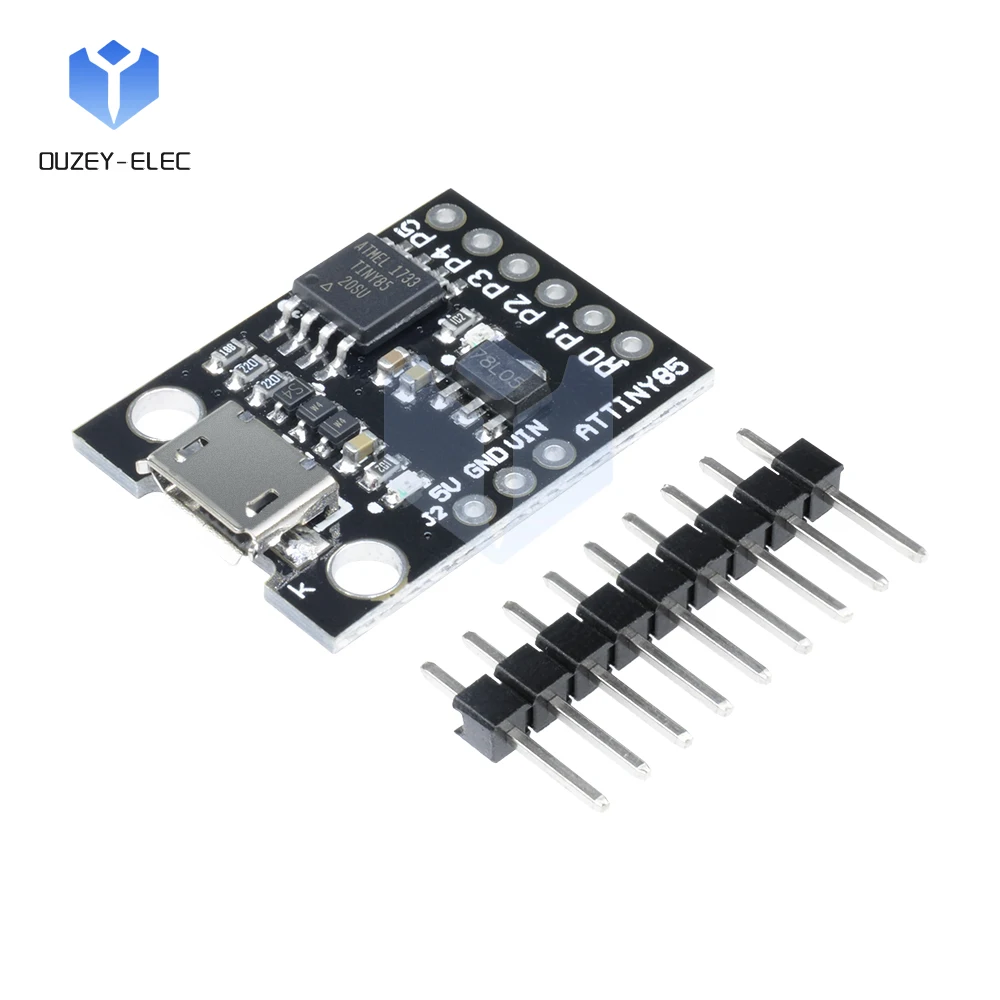 Attiny85 mcu Mikro controller Entwicklungs platine Micro-USB-Schnitts telle Mikro controller für Arduino i2c USB-ATTINY85-20PU-Platine