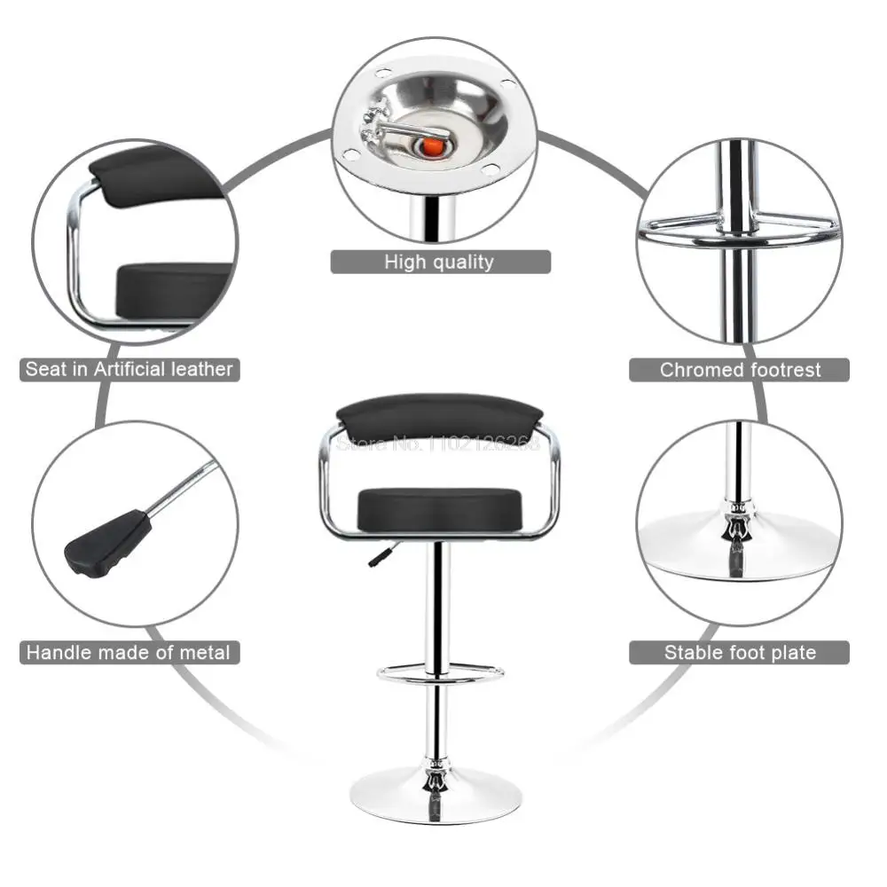 2 шт./пара, барные стулья