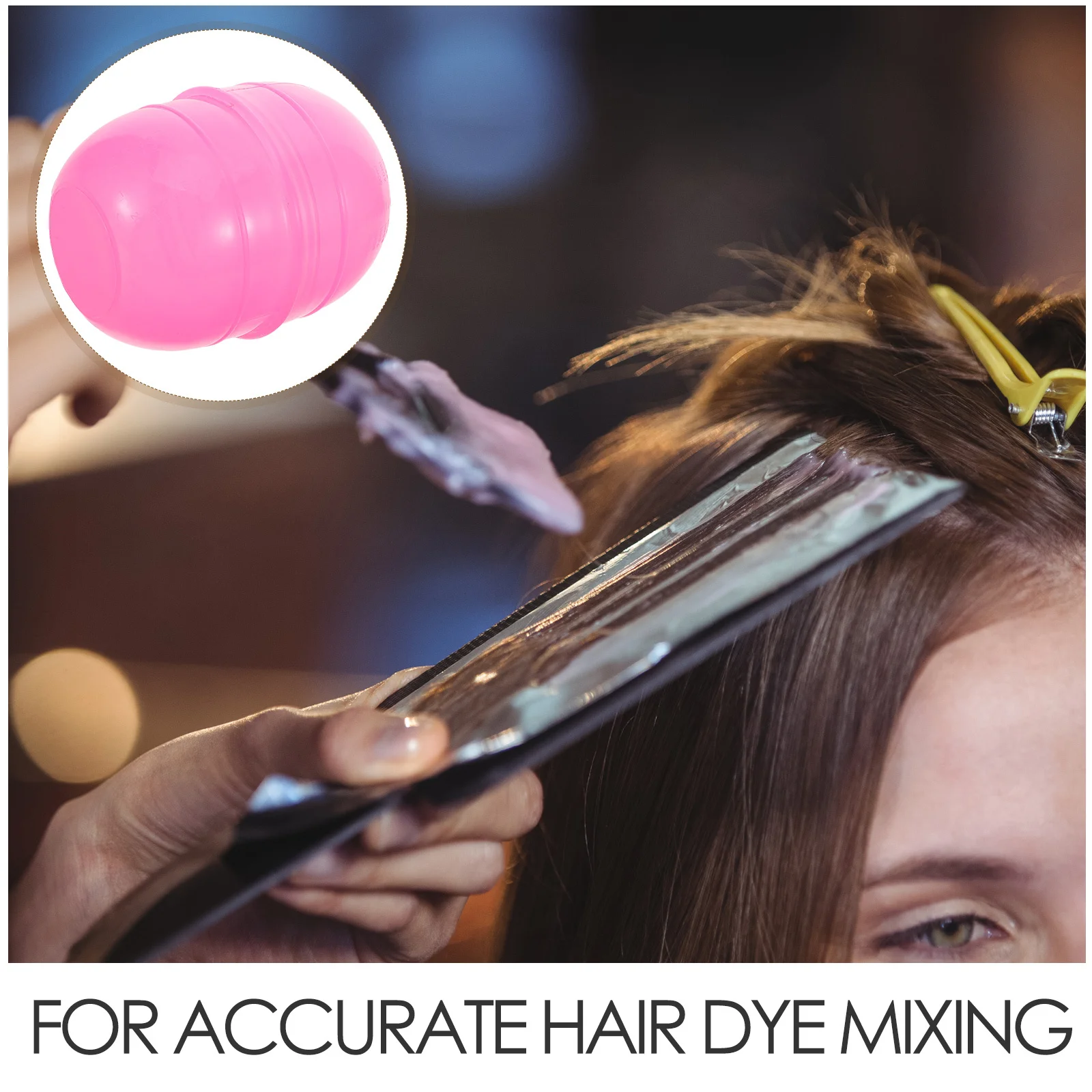 Ergonomic Design Hair Dye Mixing Bowl Dual Scales for Precise Color Results in Salon and Home Plastic Hair Coloring Mixer - Image 5