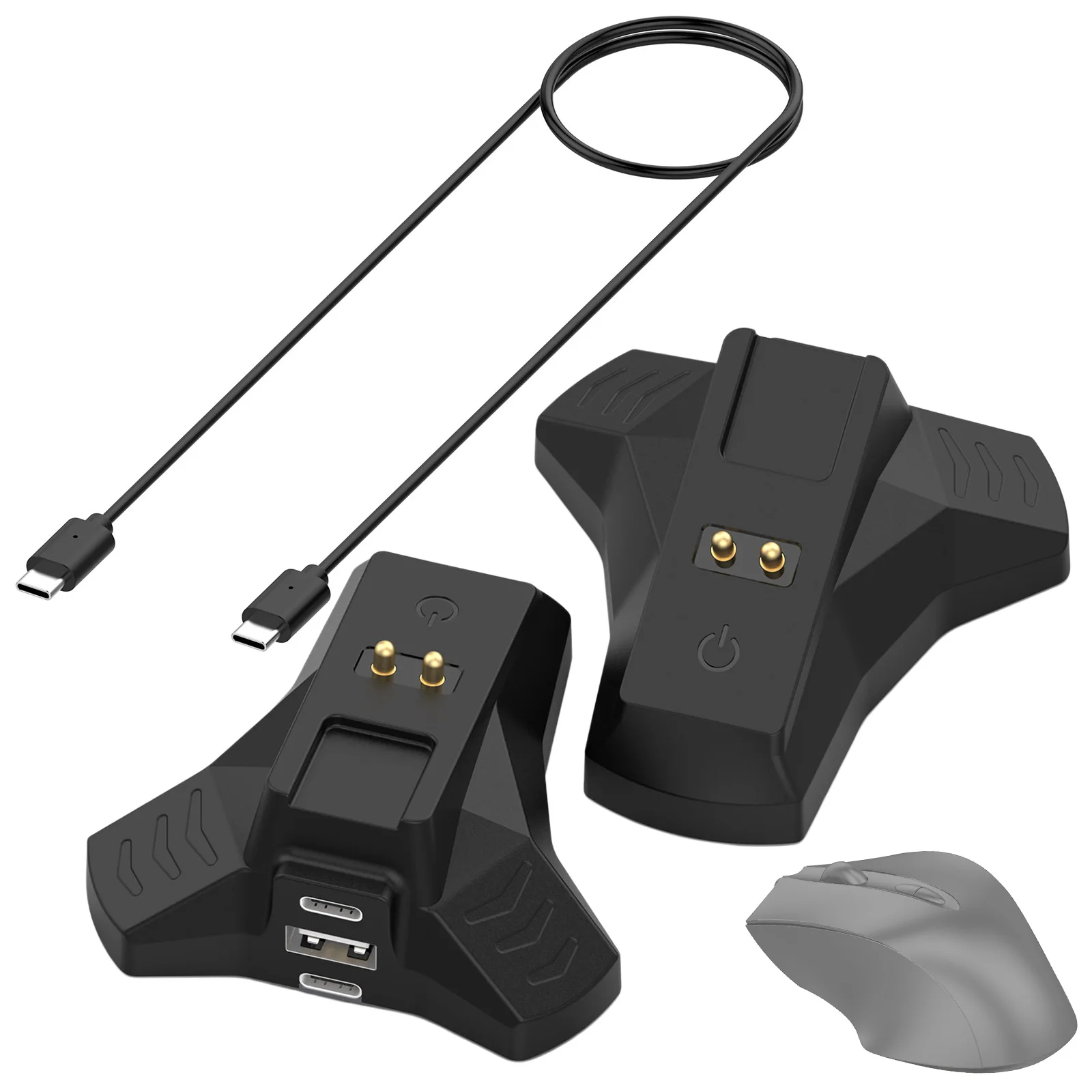 Base de carga para ratón Razer Naga Pro / Viper Ultimate / Basilisk Ultimate / DeathAdder V2 Pro, base de carga inalámbrica para ratones