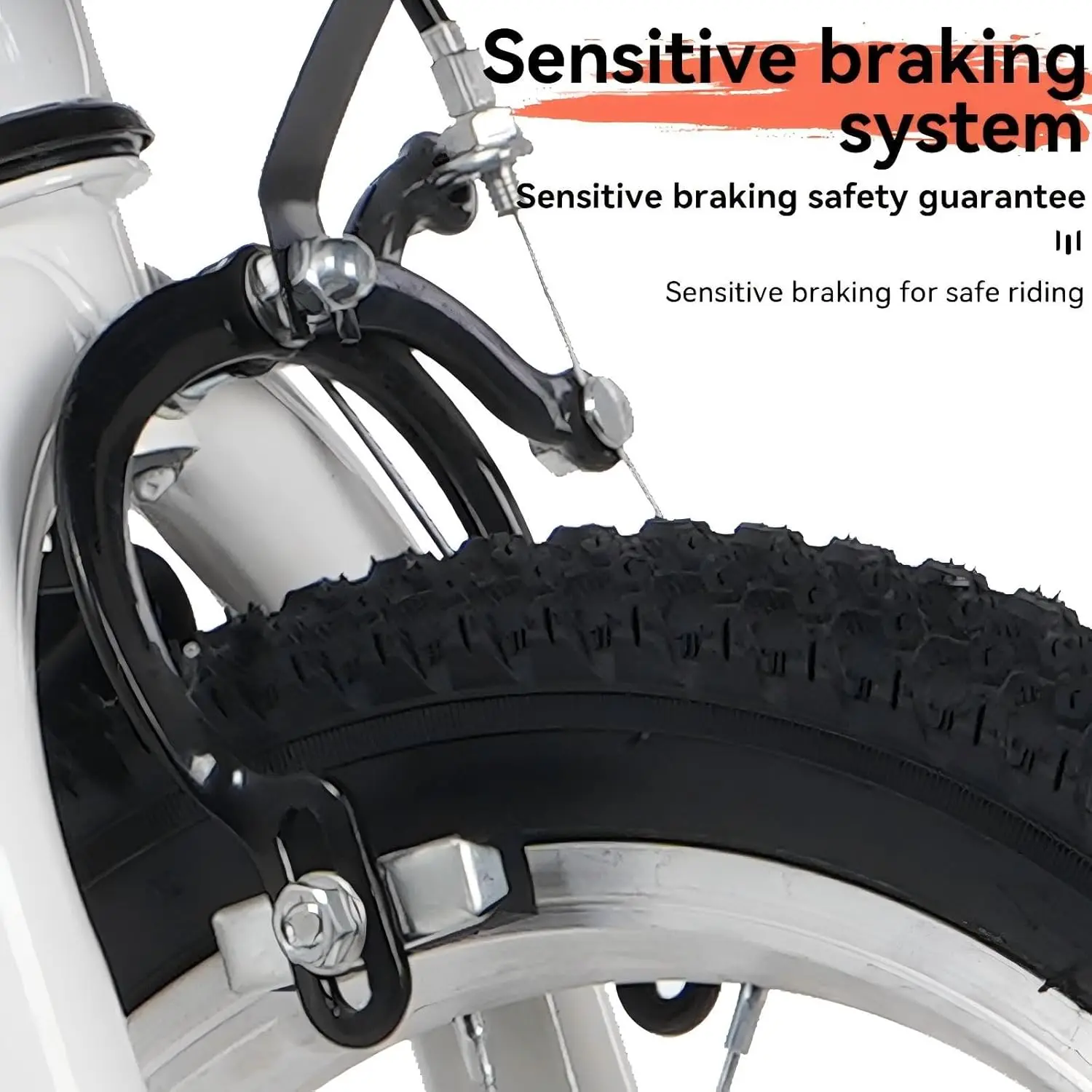 Rower dziecięcy 16 i 18 cali z kołami pomocniczymi, hamulcem ręcznym, koszykiem, regulowanym siedziskiem, ten rower dla dzieci to najlepszy prezent dla...