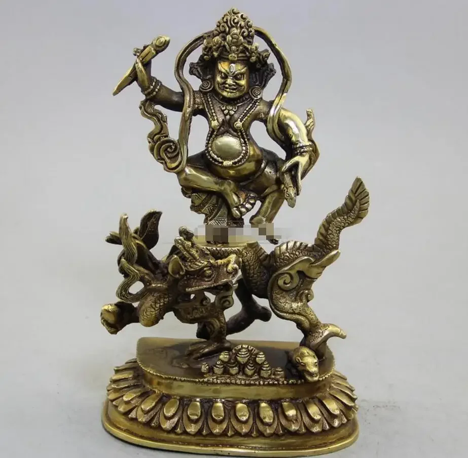 

Copper Statue Antique handicrafts manufacturers direct wholesale collection of antique do old pure copper bronze, brass Tibetan