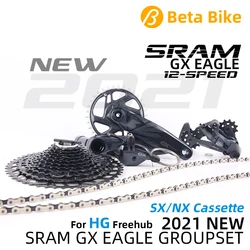 Original SRAM GX EAGLE 1x12 12V Speed Groupset DUB Kit 32T 34T Rear Derailleur SX NX PG1210 PG1230 11-50T HG Cassette Chain