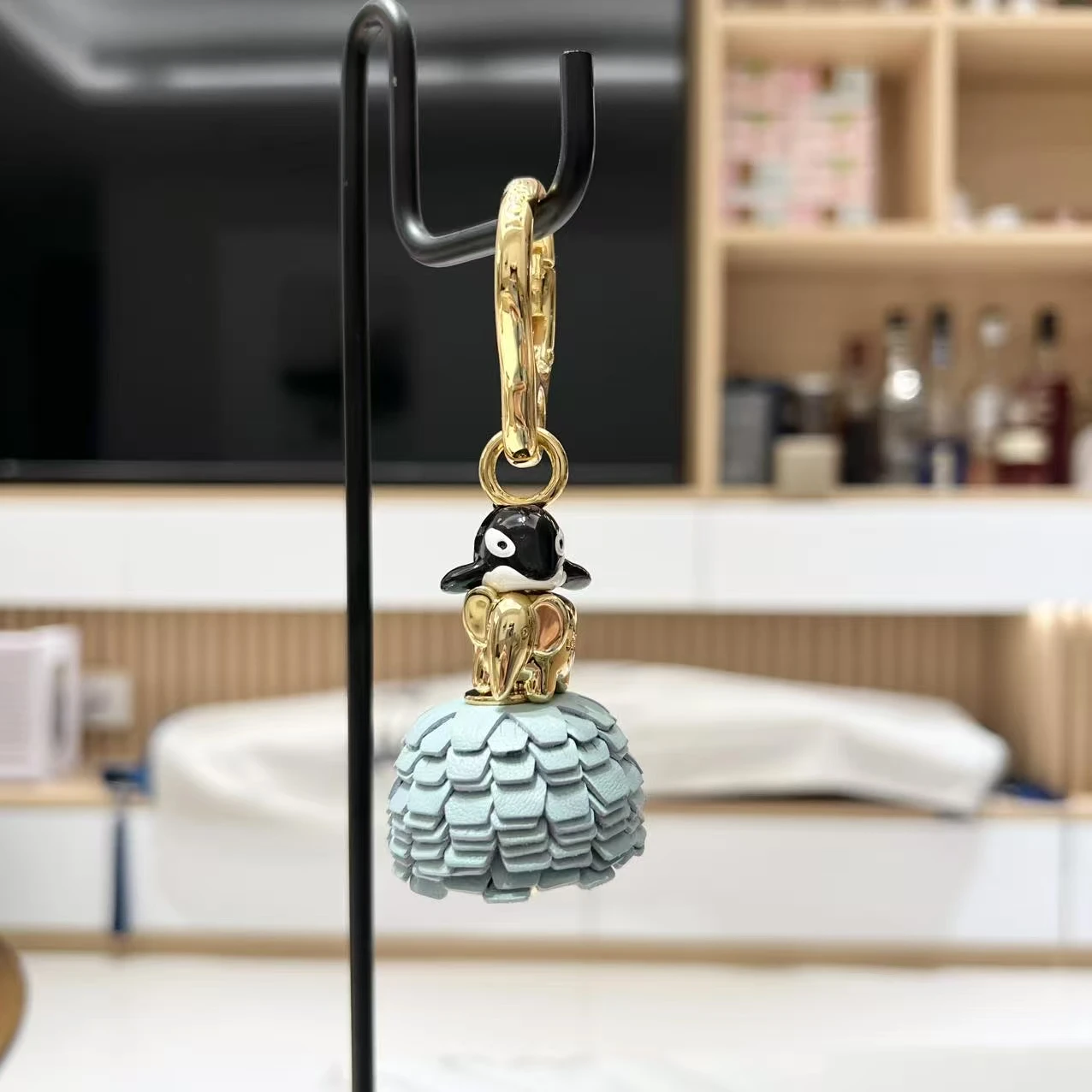 

Милый мультяшный брелок со слоном, ручная работа, сделай сам, идеально подходит для брелоков, сумок или подарков на день рождения