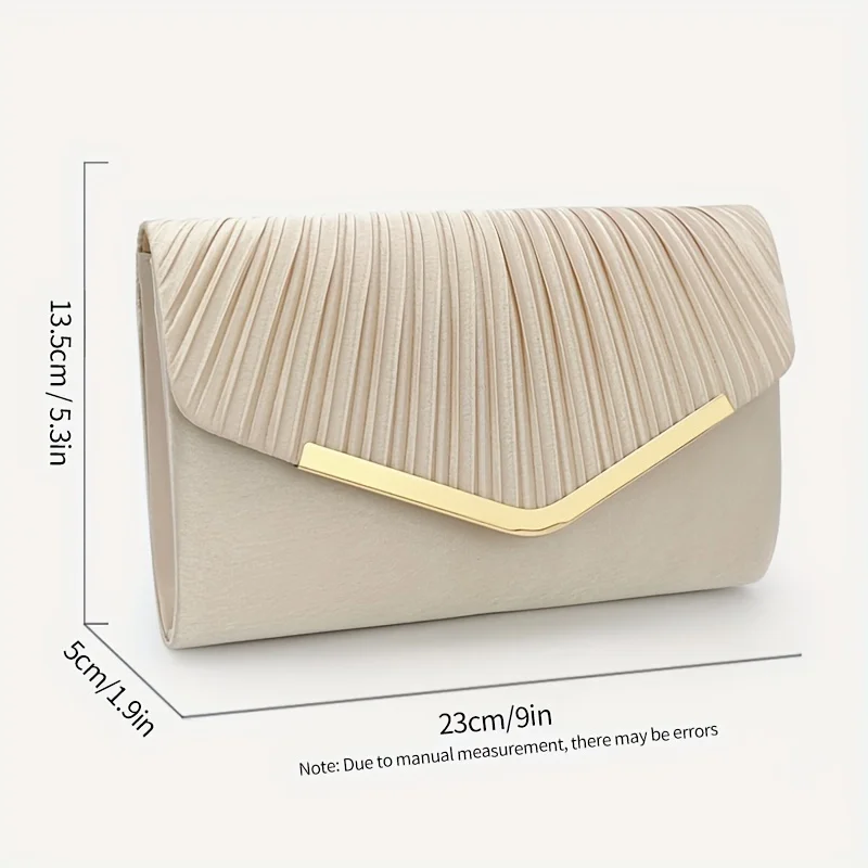 حقيبة مسائية أنيقة مغلف ، مخلب عشاء كلاسيكي ، حقيبة يد نسائية رسمية ، مناسبة لحفل الزفاف والكوكتات الراقصة #2