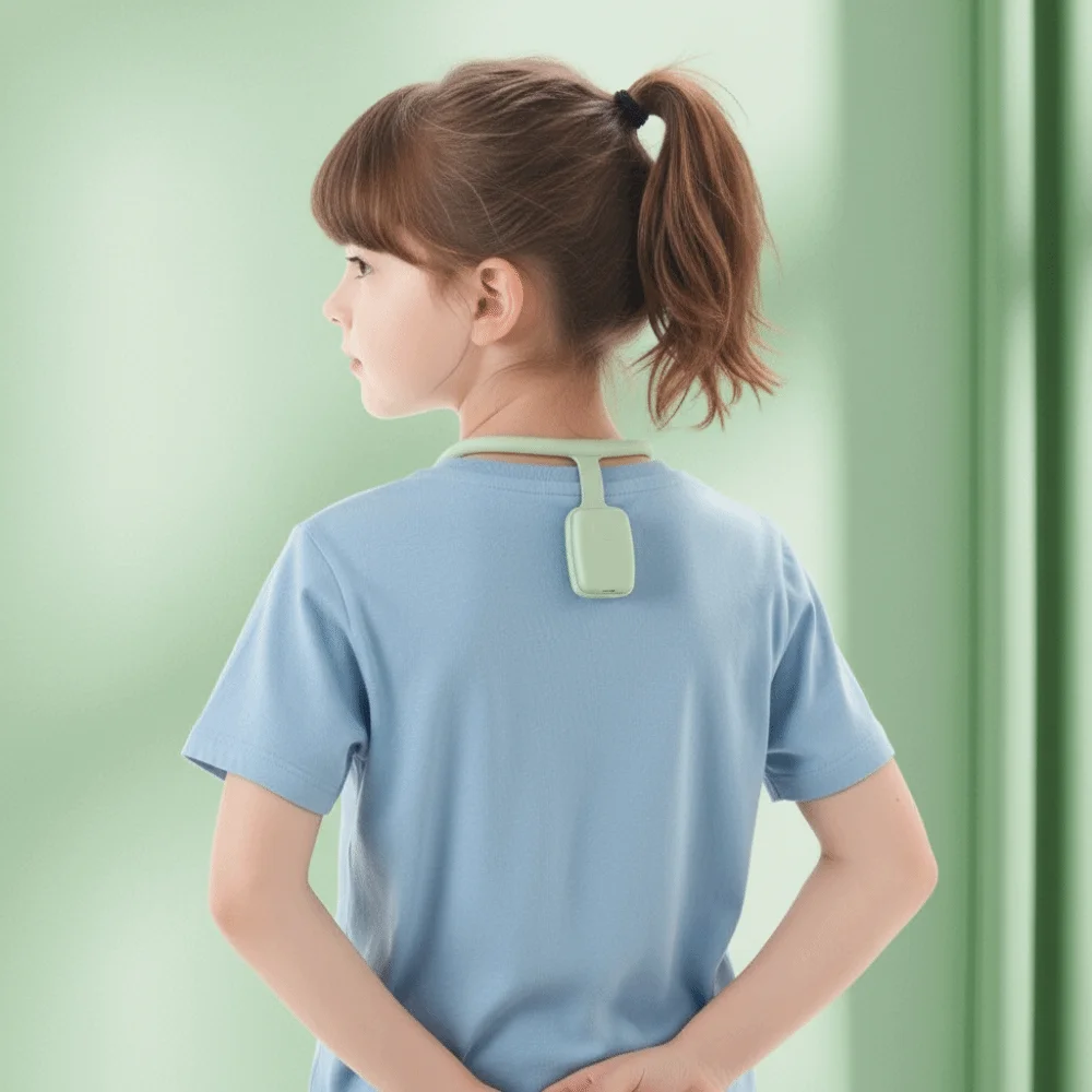 

Chest Support Posture Correction Device Neck Shaking Eye Protector Hunchback Correction Device Anti-Myopia Design