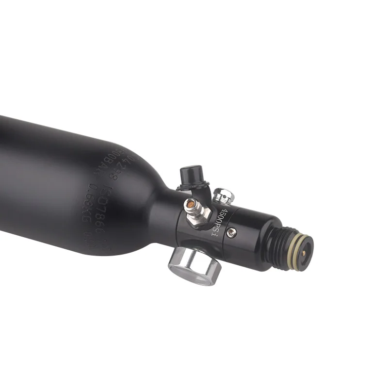 HPA Scuba 0.5L Air Tank 200Bar 3000psi Gas Cylinder Pressure Regulator Output 160psi To 3000psi For Station Diving Accesories