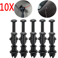 10X Boot Trunk Parcel Shelf Strap String Clips Tray String Hanger Pivot Hook For Skoda Fabia Mk1 1999-2007