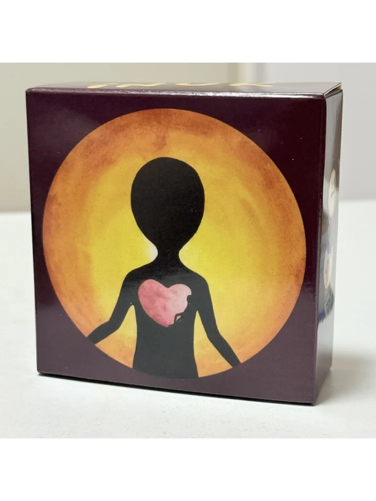 Cartes INUK 98 cartes de psychologie Circle Deck jeu de société de forme circulaire jeux de cartes drôles pour fête/famille