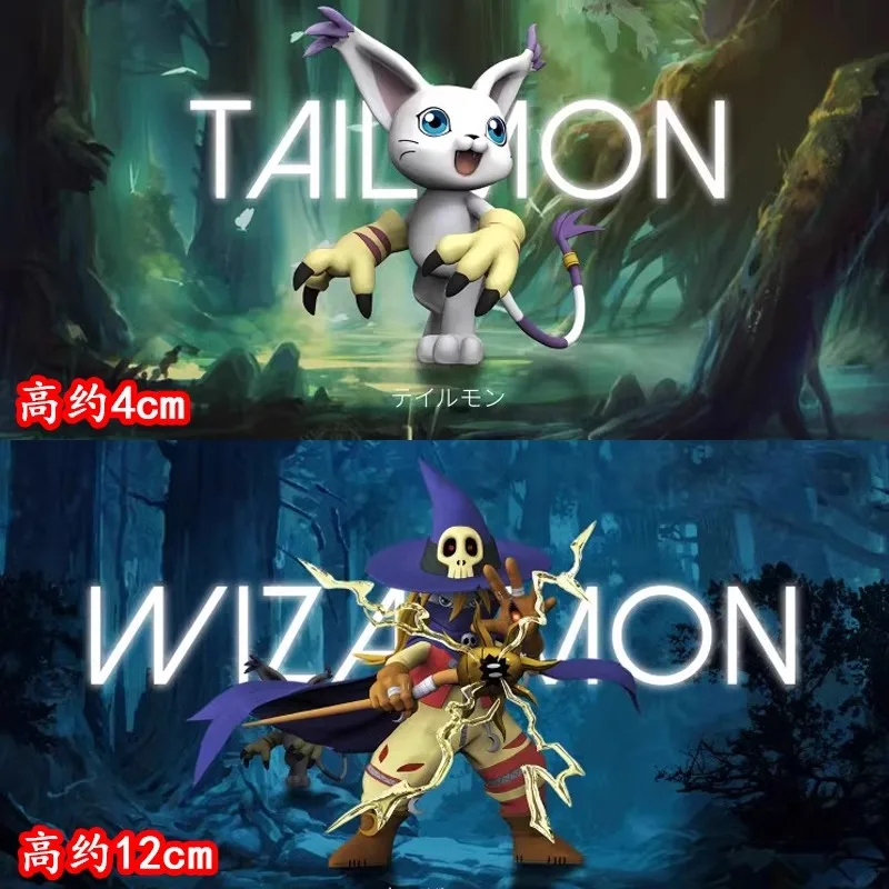 Pre-sale Digimon Baby Anime Figure T1 Studio Wizard Beast Dilu Beast Hand Operated Action Figures GK Statue Custom Model Gifts