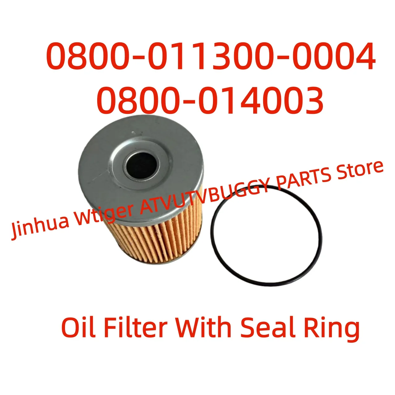 Pacote original filtro de óleo do motor0800-011300-0004com anel de vedação para cfmoto atv utv ssv450 550 600 800 1000force zforce uforce