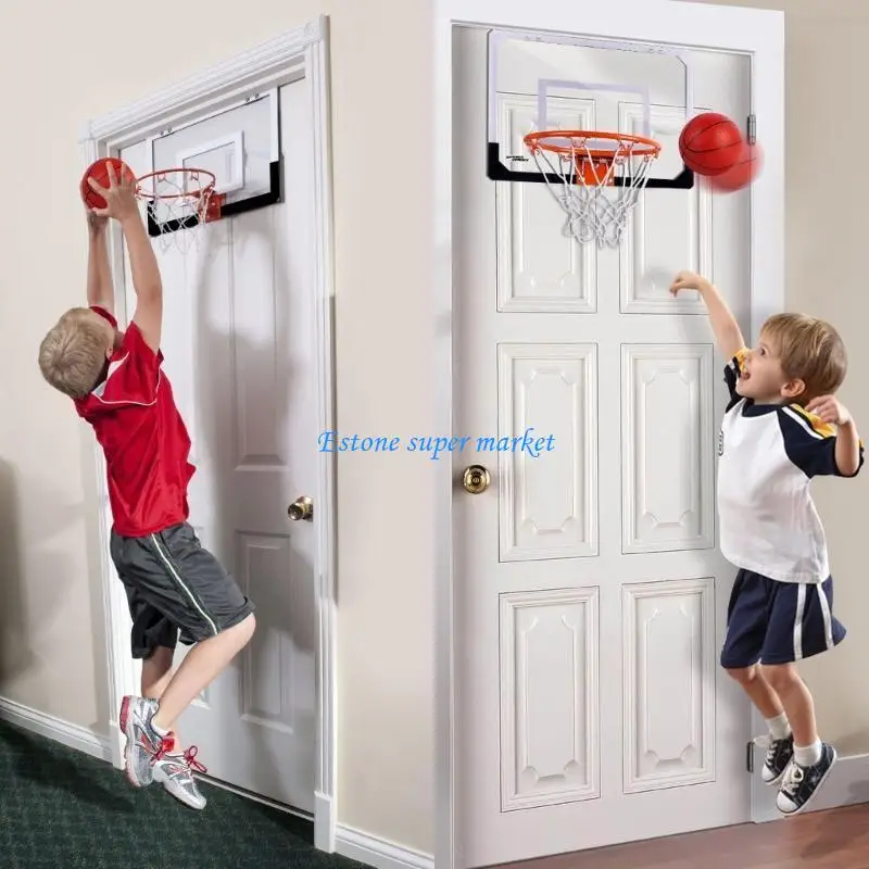 090B Basketball Hoop Toy with Inflated Basket Ball & Pump Children Indoor Sport Game