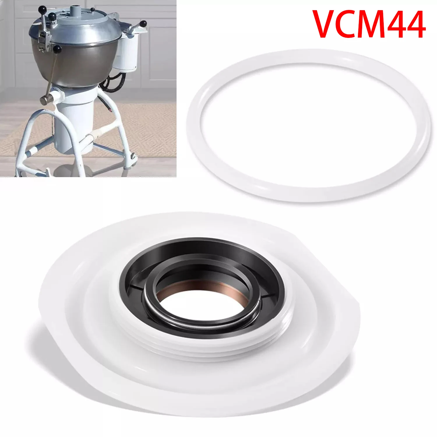 Replace for VCM 44/40/25 Bowl Seal Low Profile Cutter Mixer Bowl Seal Fit for Model 25, 40, 44 & 44A for Berkel/Stephan/Hobart