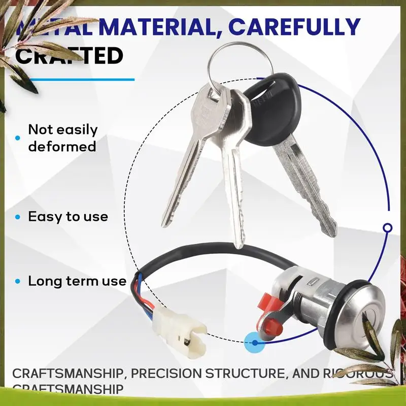 

AB98-Car Lock Cylinder & Key For Mitsubishi Pajero Shogun Montero MK2 V31 V32 MR259744